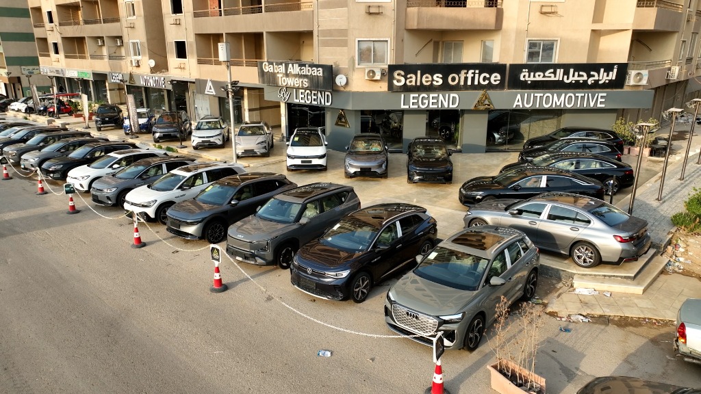 Legend Automotive showroom Cairo